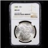 Image 2 : NGC 1885-p Morgan Dollar $1 Graded ms63 By NGC