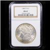 Image 2 : NGC 1885-o Morgan Dollar $1 Graded ms63 By NGC