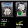 Image 1 : PCGS 1899-o Morgan Dollar $1 Graded ms60 By PCGS