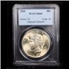 Image 2 : PCGS 1925-p Peace Dollar $1 Graded ms64 By PCGS