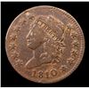 Image 2 : 1810 C-1 Classic Head half cent 1/2c Graded xf details By USCG