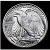 Image 3 : 1941-p Walking Liberty Half Dollar 50c Grades Choice+ Unc