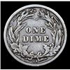 Image 3 : 1912-d Barber Dime 10c Grades vf++