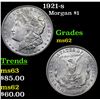 Image 1 : 1921-s Morgan Dollar $1 Grades Select Unc