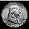 Image 2 : 1948-p Franklin Half Dollar 50c Grades Select Unc FBL