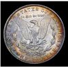 Image 3 : 1889-p Colorfully Toned Vam 25 Morgan Dollar $1 Grades Select Unc