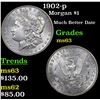 Image 1 : 1902-p Morgan Dollar $1 Grades Select Unc
