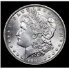 Image 2 : 1898-p Morgan Dollar $1 Grades Choice+ Unc
