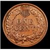 Image 3 : 1880 Indian Cent 1c Grades xf+