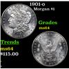 Image 1 : 1901-o Morgan Dollar $1 Grades Choice Unc