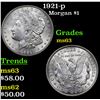 Image 1 : 1921-p Morgan Dollar $1 Grades Select Unc