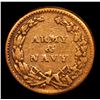 Image 3 : 1863 Liberty Cap Civil War Token 1c Grades vf++