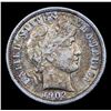 Image 2 : 1902-s Barber Dime 10c Grades Choice AU