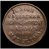 Image 3 : Second Annual Fair June 15th, 1863 F-PA750W/1A R3 Civil War Token 1c Grades vg details
