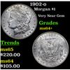 Image 1 : 1902-o Morgan Dollar $1 Grades Choice+ Unc