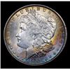 Image 2 : 1889-p Rainbow Toned Morgan Dollar $1 Grades Select+ Unc