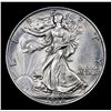 Image 2 : 1936-p Walking Liberty Half Dollar 50c Grades Choice+ Unc