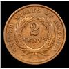 Image 3 : 1864 Two Cent Piece 2c Grades xf