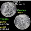 Image 1 : 1899-o Morgan Dollar $1 Grades GEM+ Unc