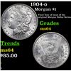 Image 1 : 1904-o Morgan Dollar $1 Grades Choice Unc