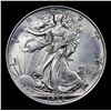 Image 2 : 1936-p Walking Liberty Half Dollar 50c Grades Choice AU/BU Slider