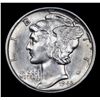 Image 2 : 1945-p Mercury Dime 10c Grades Choice Unc