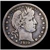Image 2 : 1910-p Barber Quarter 25c Grades f details