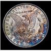 Image 3 : 1900-p Colorfully Toned Minor Mint error Morgan Dollar $1 Grades Select+ Unc