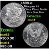 Image 1 : 1898-o Morgan Dollar $1 Grades Choice+ Unc