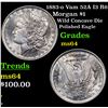 Image 1 : 1883-o Vam 52A I3 R6 Morgan Dollar $1 Grades Choice Unc
