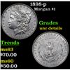 Image 1 : 1898-p Morgan Dollar $1 Grades Unc Details