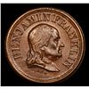 Image 2 : (1863) Benjamin Franklin F-151/430 Civil War Token 1c Grades Select AU