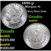 Image 1 : 1896-p Morgan Dollar $1 Grades Choice+ Unc