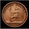 Image 3 : 1783 (Circa 1820) Washington independence Baker-4 Colonial Cent 1c Grades vf++