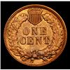 Image 3 : 1885 Indian Cent 1c Grades Select Unc RB