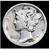 Image 2 : 1928-d Mercury Dime 10c Grades vf+
