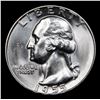 Image 2 : 1955-p Washington Quarter 25c Grades Choice Unc