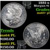 Image 1 : 1881-s Morgan Dollar $1 Grades Select Unc+ PL