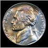 Image 2 : 1946-d Jefferson Nickel 5c Grades Choice Unc+ 5fs