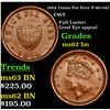 Image 1 : 1864 Union For Ever F-49/343 Civil War Token 1c Grades Select Unc BN