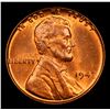 Image 2 : 1947-p Lincoln Cent 1c Grades Choice Unc RB