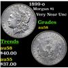 Image 1 : 1899-o Morgan Dollar $1 Grades Choice AU/BU Slider
