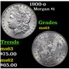 Image 1 : 1900-o Morgan Dollar $1 Grades Select Unc