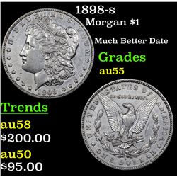 1898-s Morgan Dollar $1 Grades Choice AU