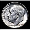 Image 2 : 1949-p Roosevelt Dime 10c Grades Select Unc