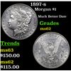 Image 1 : 1897-s Morgan Dollar $1 Grades Select Unc