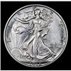 Image 2 : 1936-p Walking Liberty Half Dollar 50c Grades Select Unc