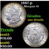 Image 1 : 1887-p Morgan Dollar $1 Grades Unc Details