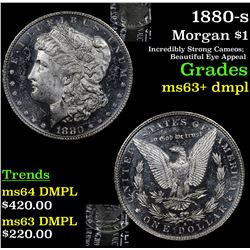 1880-s Morgan Dollar $1 Grades Select Unc+ DMPL