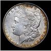 Image 2 : 1881-p Rainbow Toned Morgan Dollar $1 Grades Select Unc